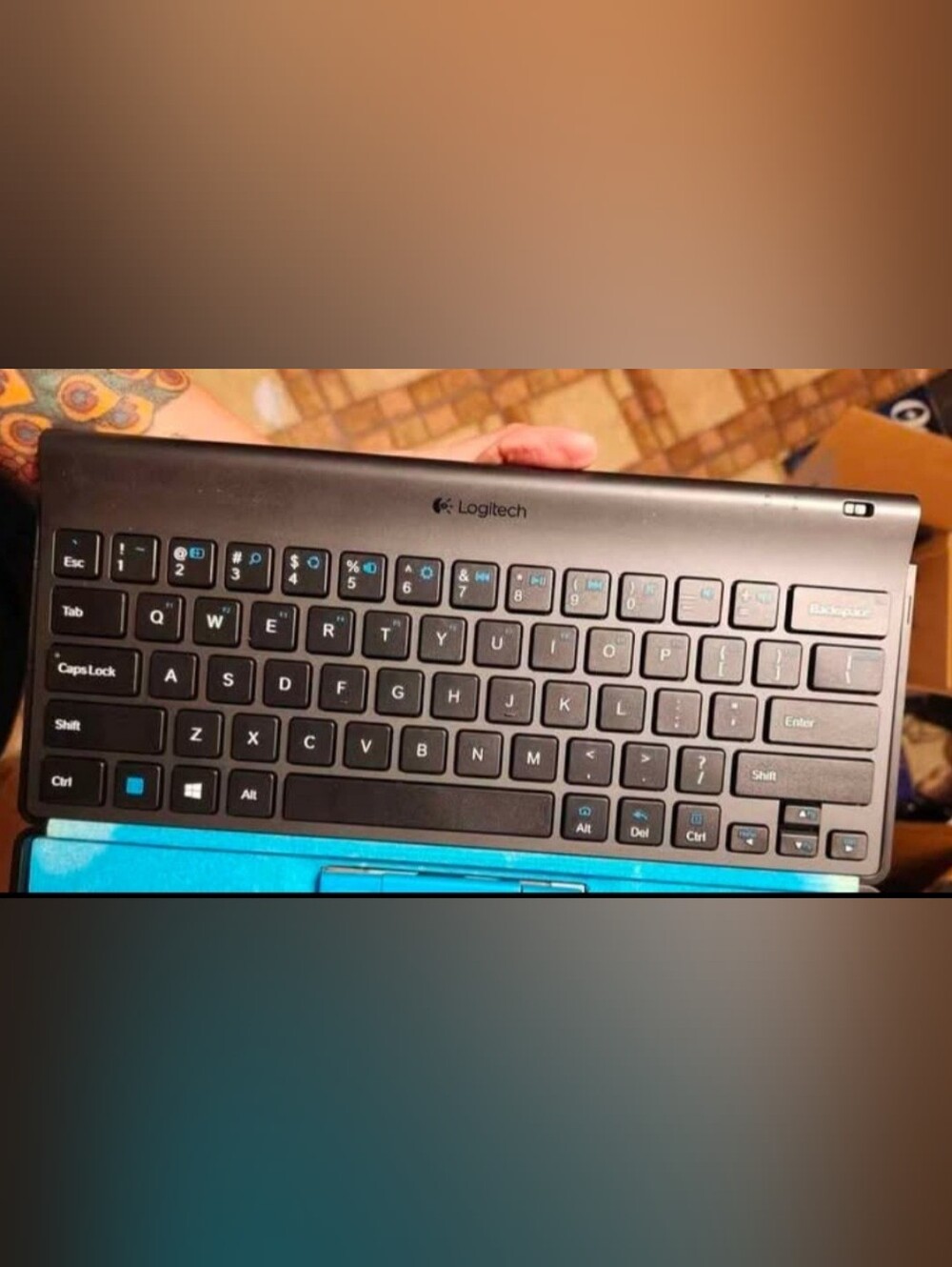 Logitech Black Wireless Keyboard